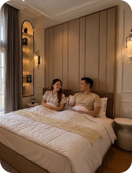Kamar Tidur Utama - Ruby at The Ridge